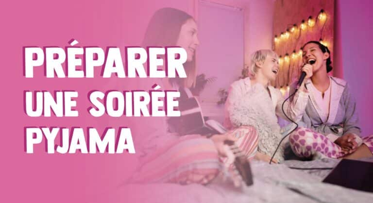 header préparer une soirée pyjama entre filles