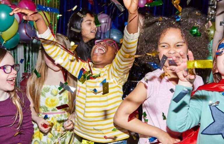 anniversaire enfant ambiance soirée