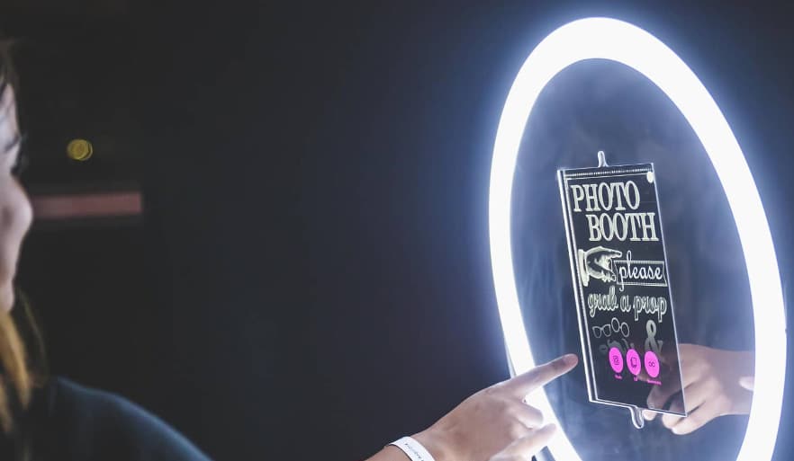 Photobooth Ring pour animation commerciale en boutique