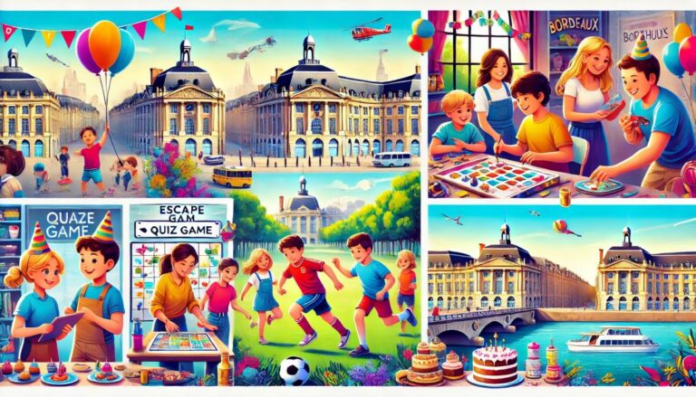 anniversaire enfant bordeaux idée de jeux activité place de la bourse bordeaux pont de pierre quizz escape game football