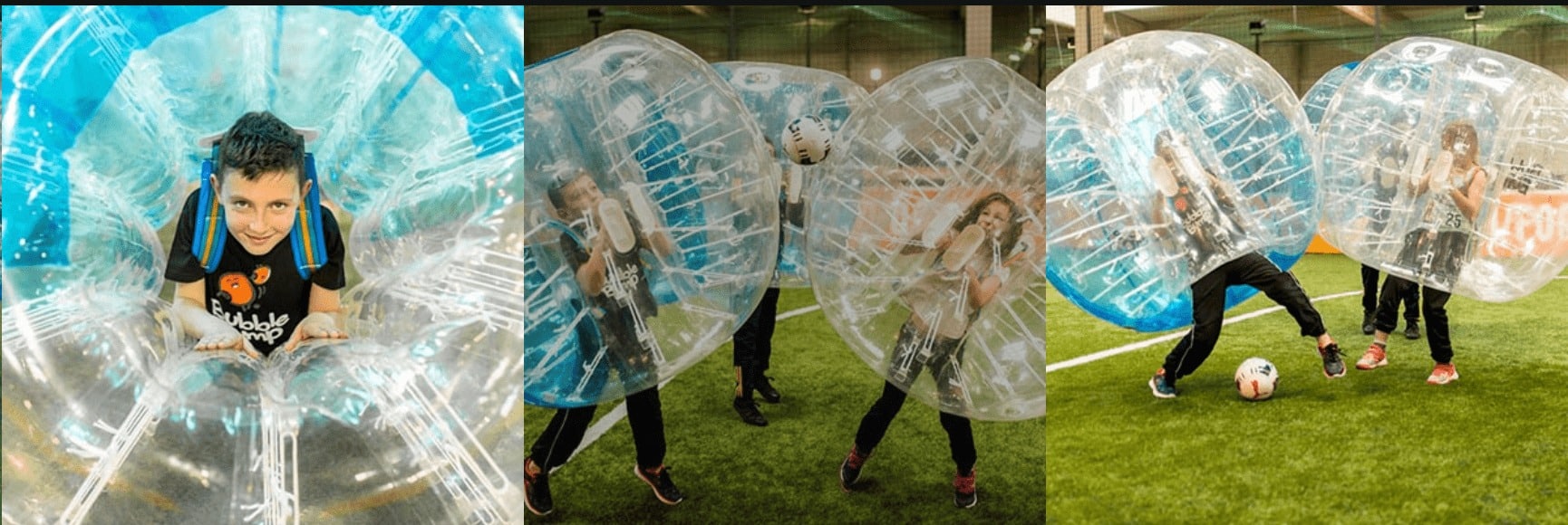 bubble foot bordeaux activité pour enfant five ballon gonflable football