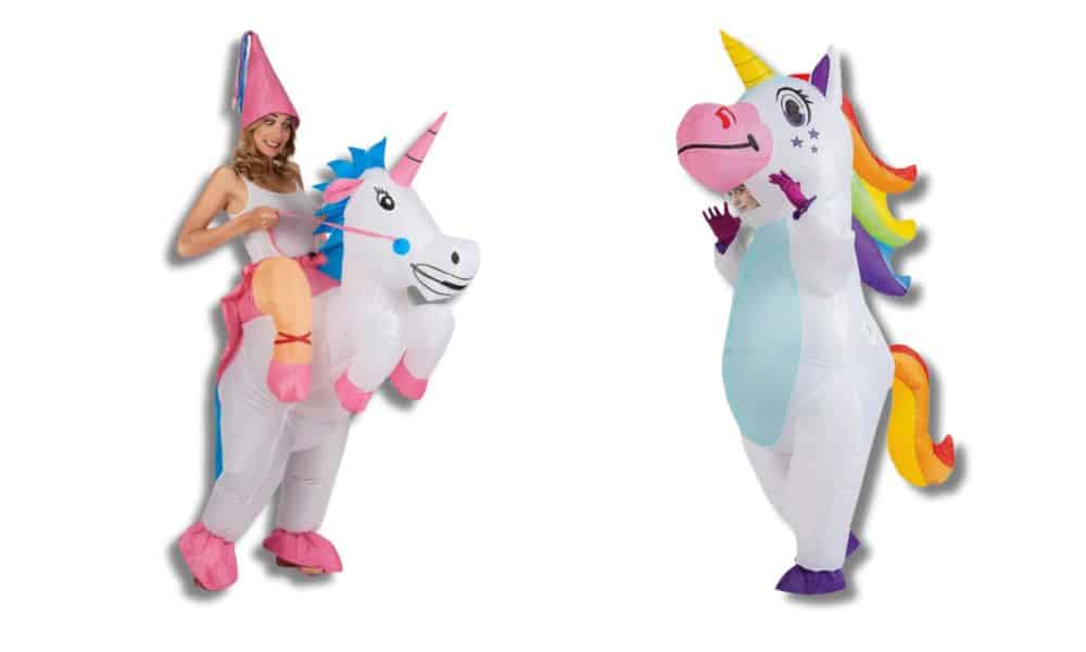 déguisement licorne femme poupée gonflable cheval tenue idéee look evjf fille