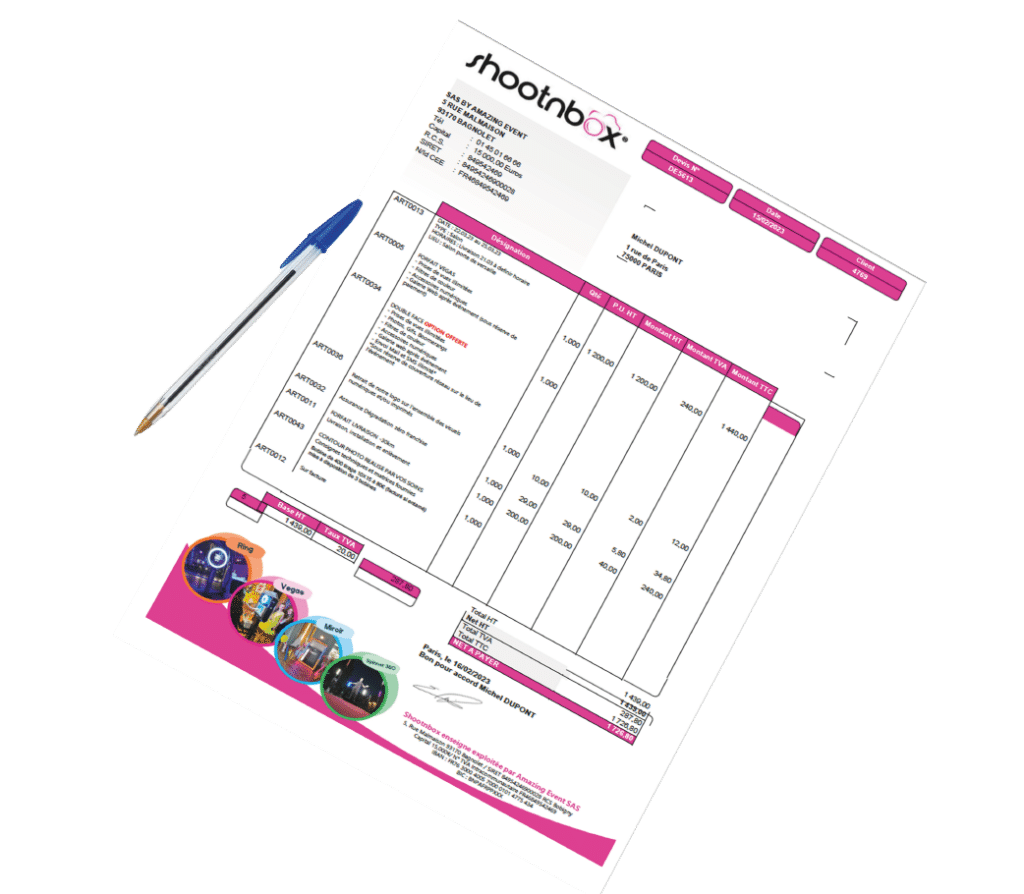 contrat devis shootnbox amazing event photobooth