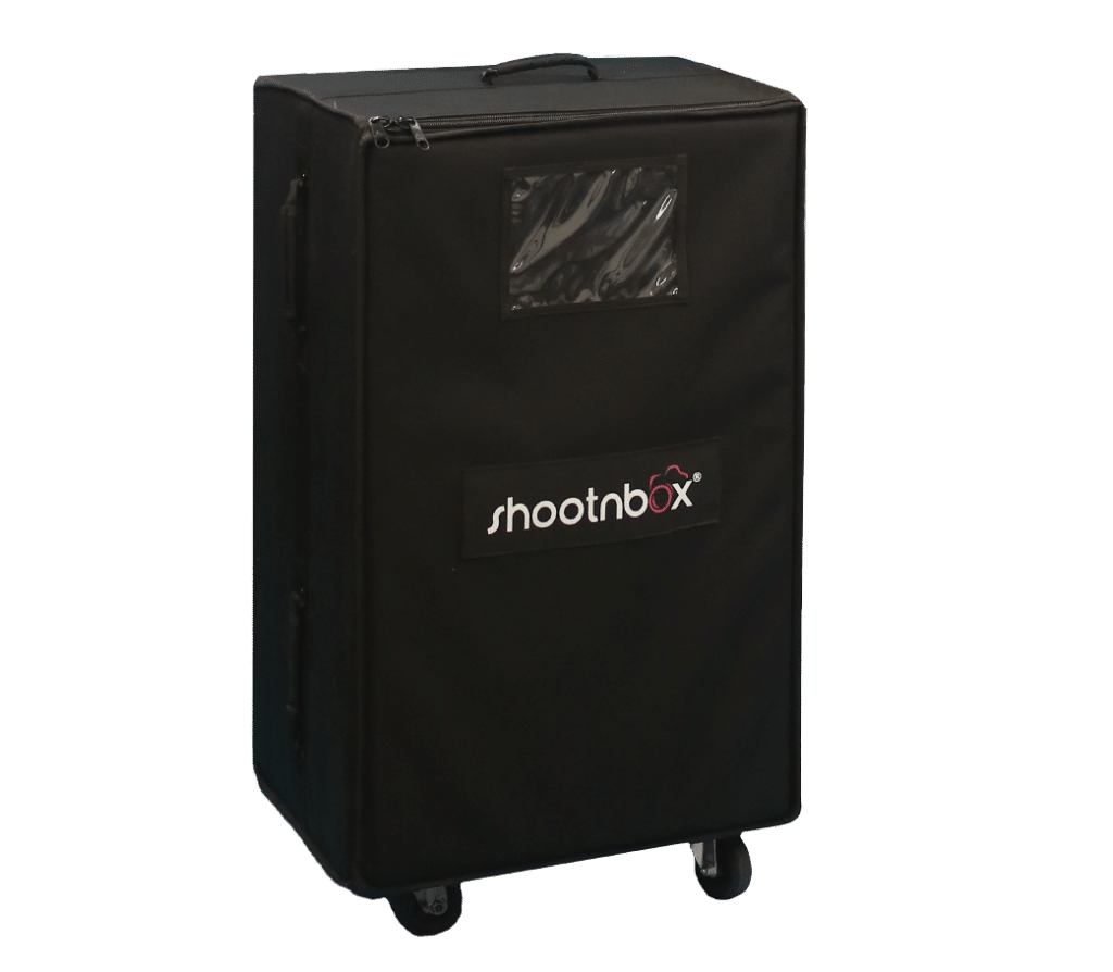 valise de transport shootnbox borne photo photobooth vegas sur roulette