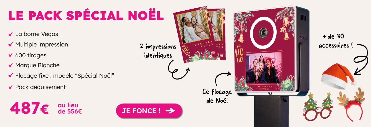 pack noel photobooth shootnbox offre special décembre personnalisation