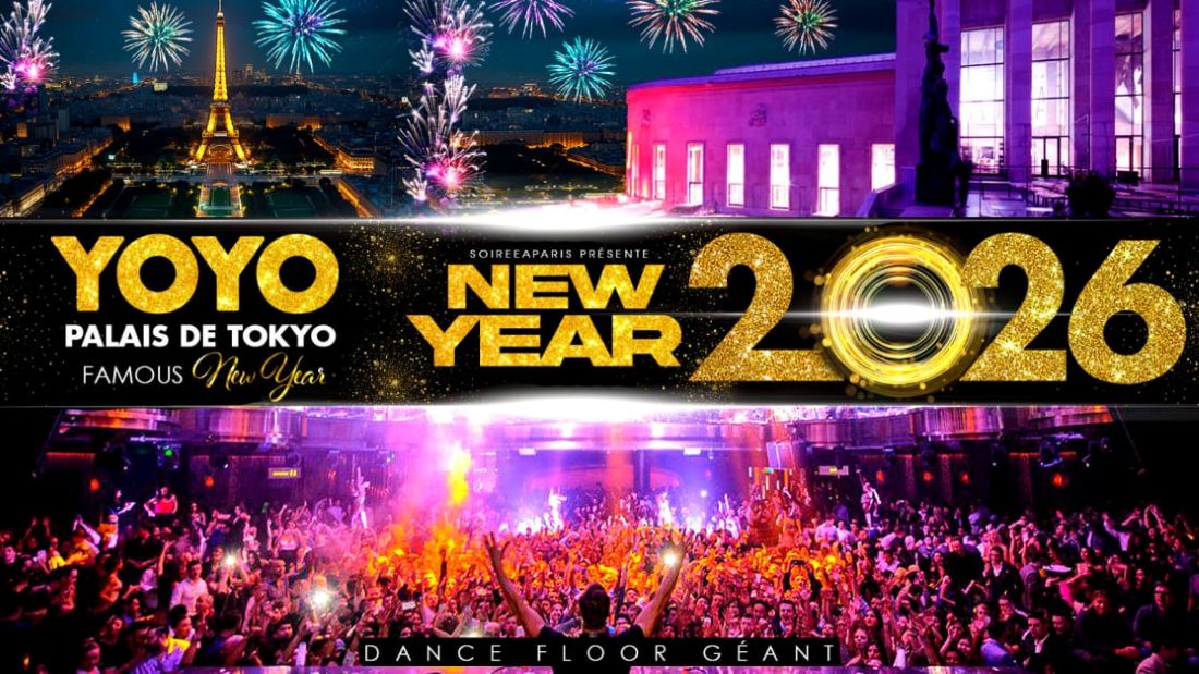 soirée palais de tokyo dancefloor paris réveillon nouvel an 2026