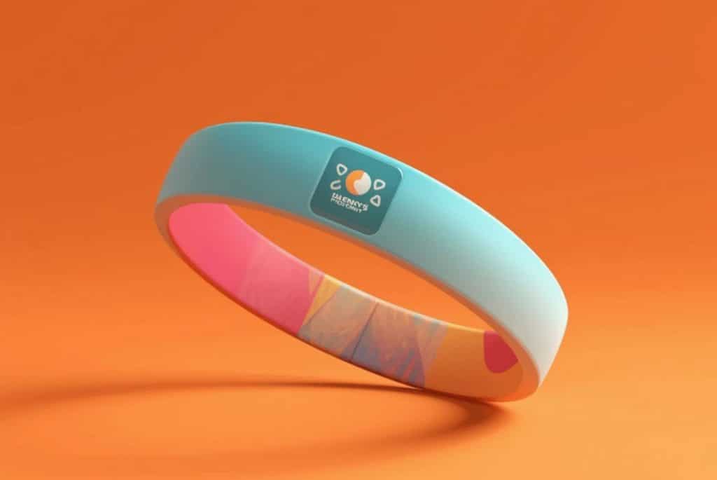 bracelet personnalisé plastique poignet événementiel pas cher