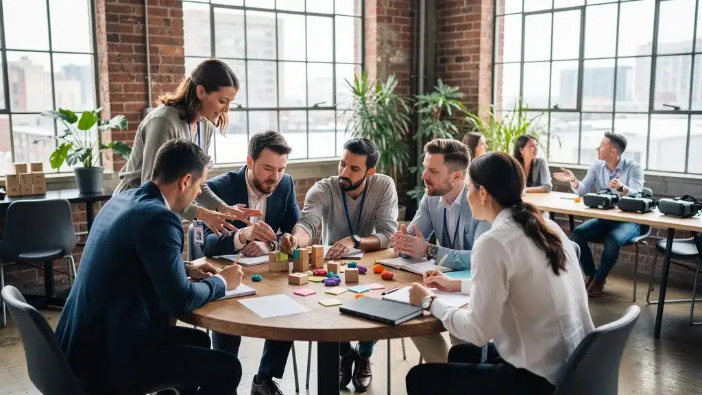 10 idées d'animations originales pour votre événement d'entreprise en 2026 - Événement d'entreprise original Moderne et lumineux pour 10 idées d'animations originales pour votre événement d'entreprise en 2026