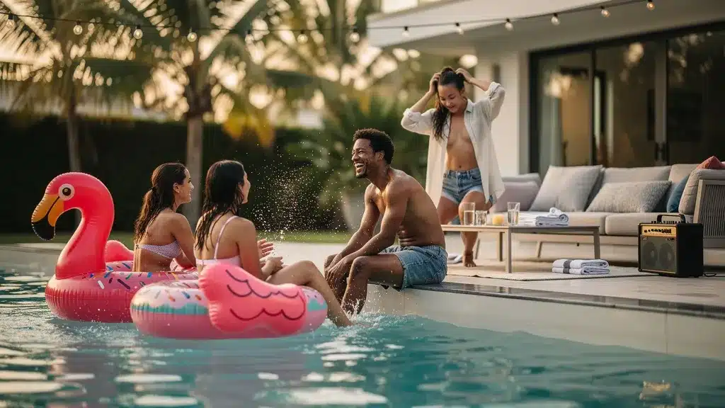 Qu'est-ce qu'une pool party ? Organisation d'une pool party réussie