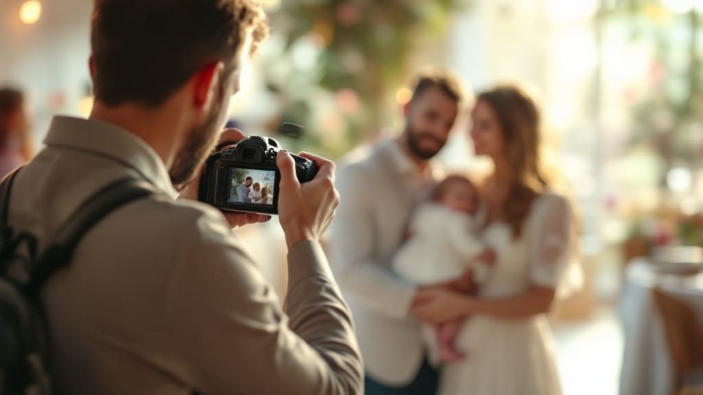 Photographe pour un baptême : tarifs réels et alternatives