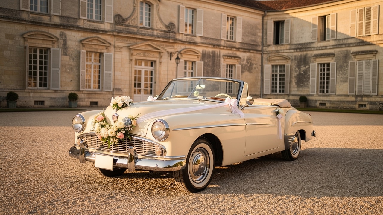 Une voiture ancienne pour votre mariage : bien la choisir, bien la louer