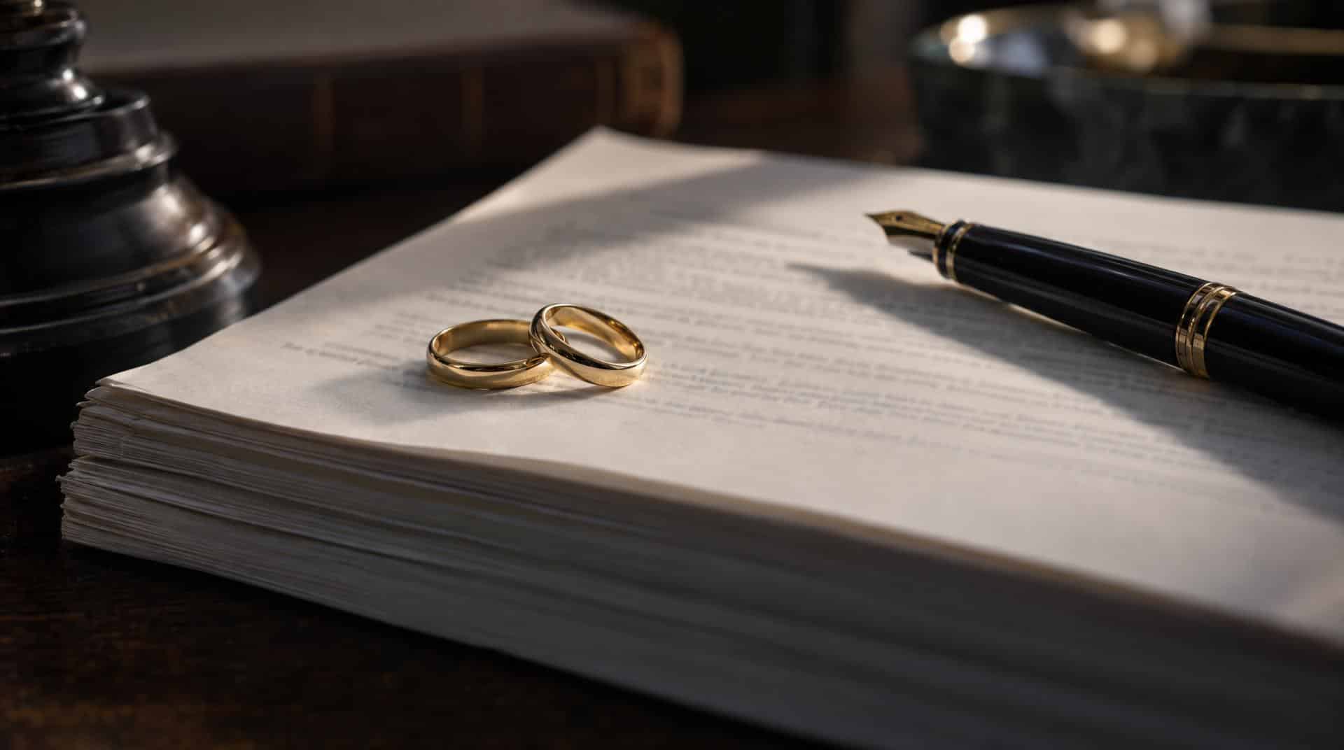 Contrat de mariage, stylo et alliances : les clauses insolites des contrats de stars