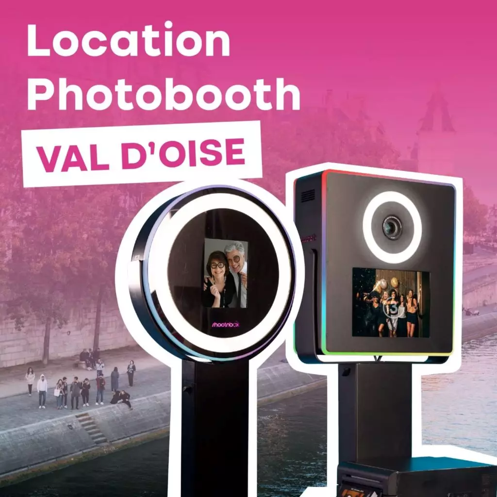 location photo booth val d'oise 95 borne ring shootnbox vegas