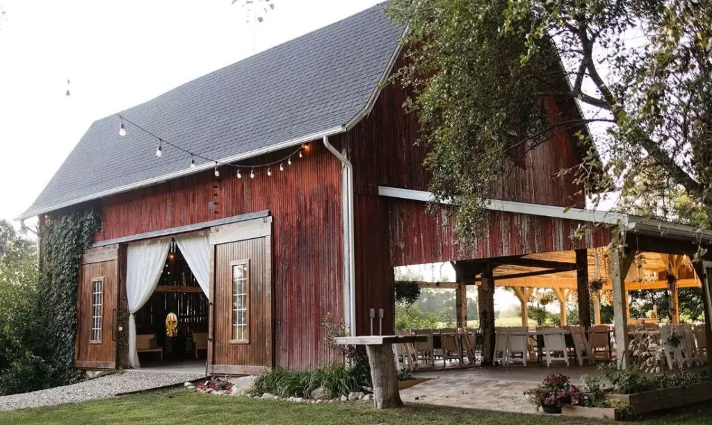 ranch champetre bois cérémonie lieu mariage ferme campagne