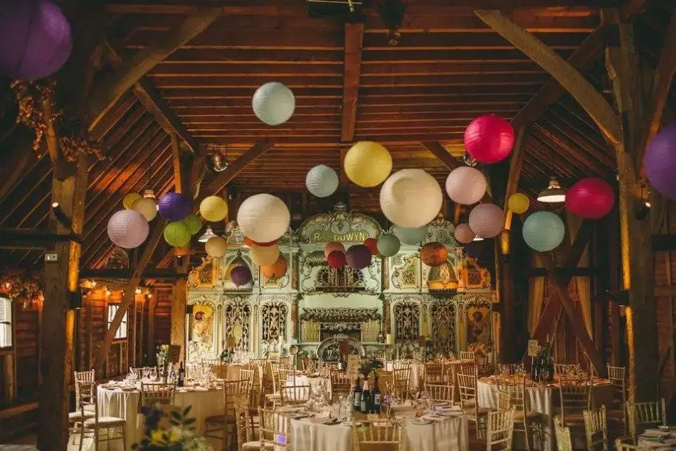 salle mariage grange rustique décoration